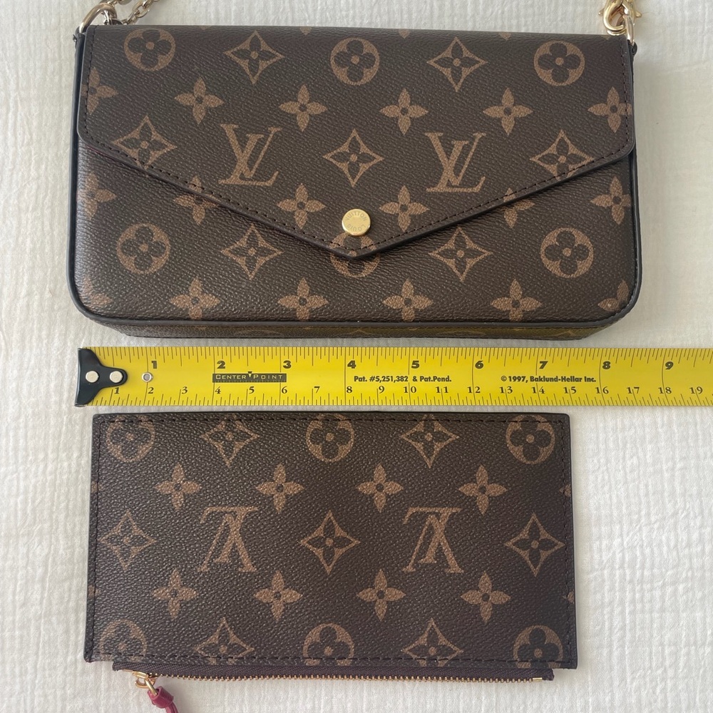 Louis Vuitton Monogram Pochette Félicie (with zip pocket) - Picture 3 of 15